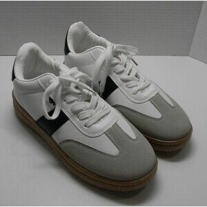 Rocket Dog Sneakers Dark Navy White Lace Up Casual Low Profile NWOT